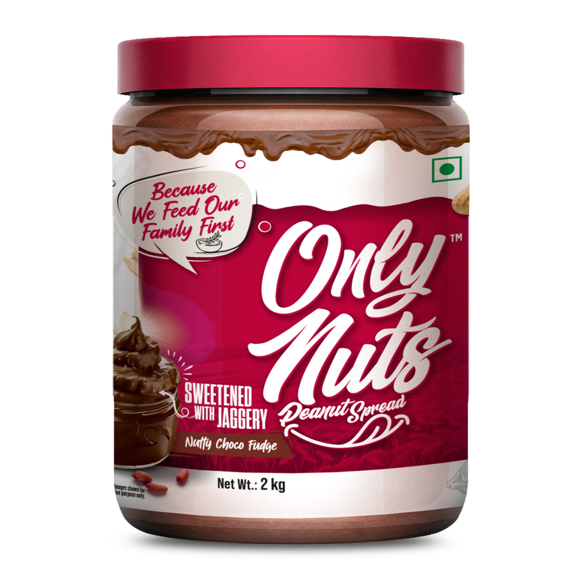 Image 1 of Doctor's Choice ONLY NUTS - Peanut Spread Nutty Choco Fudge