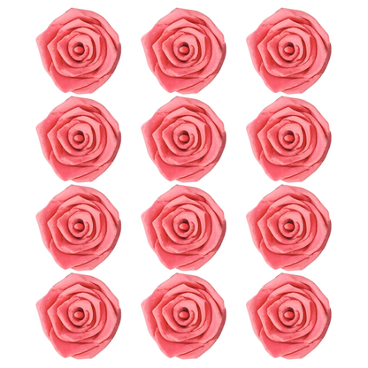 Image 2 of Confect Salmon Pink | Edible Sugar Roses Topper