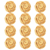 Image 1 of Default Title for the product Confect Champagne Gold | Edible Metallic Sugar Roses Topper