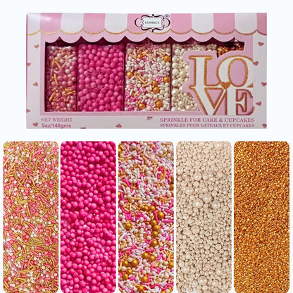 Image 1 of 100 gm for the product Confect Fusion Mashup Sprinkles FM Multipack 33