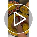 Image 3 of Dev Aastha 999 Silver Plated Lakshmi Charan Paduka, Diwali Decoration for Home, 3 Inch