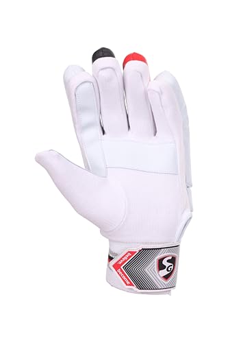 Image 5 of SG Polyvinyl Chloride Blaze LITE Cricket Batting Gloves S.Junior RH, White