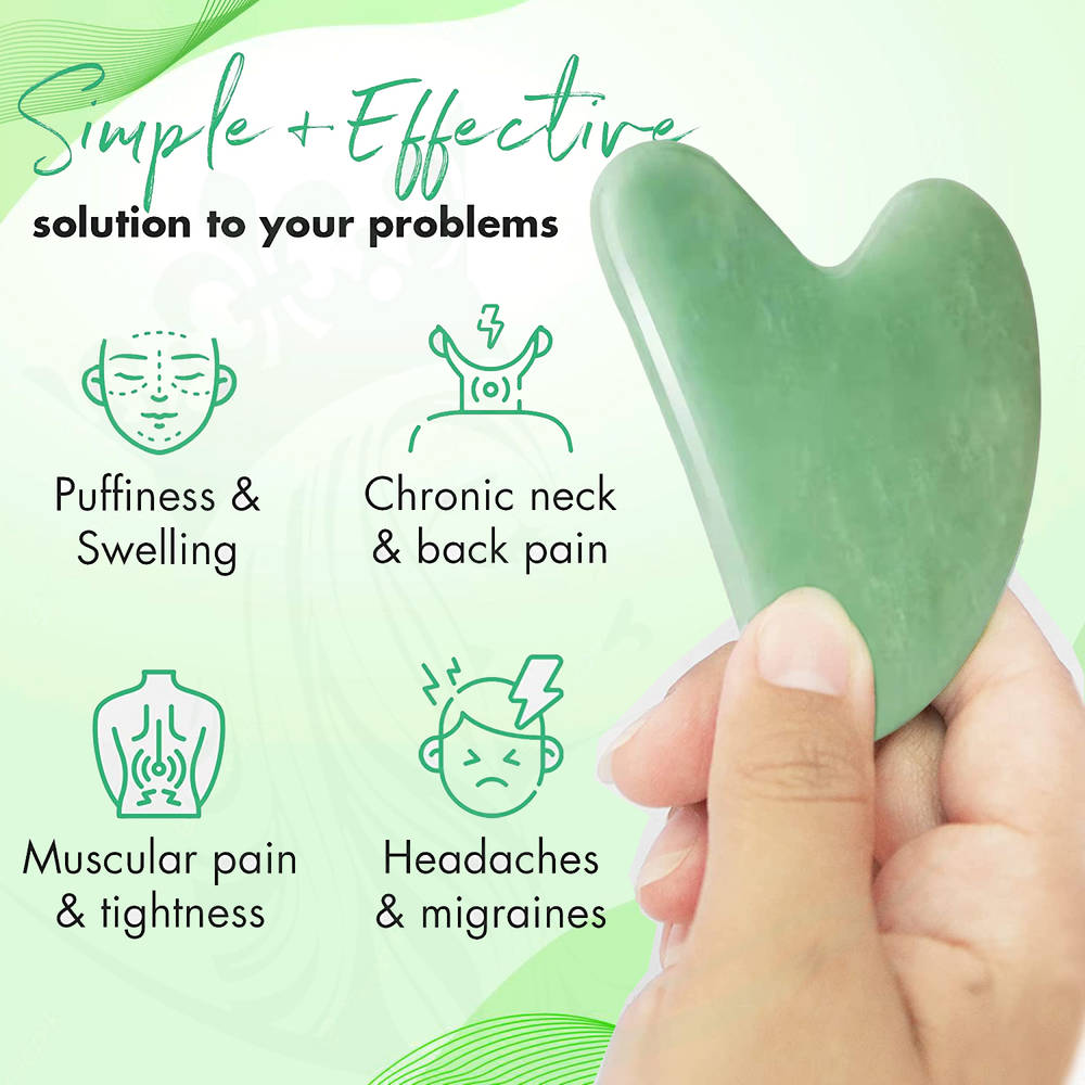 Image 3 of Majestique 2Pcs Gua Sha Facial Tools