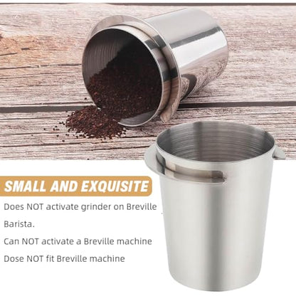 Image 4 of Supvox Coffee Ground Dosing Funnel Cup 51mm Wide Opening SUS Powder Cup