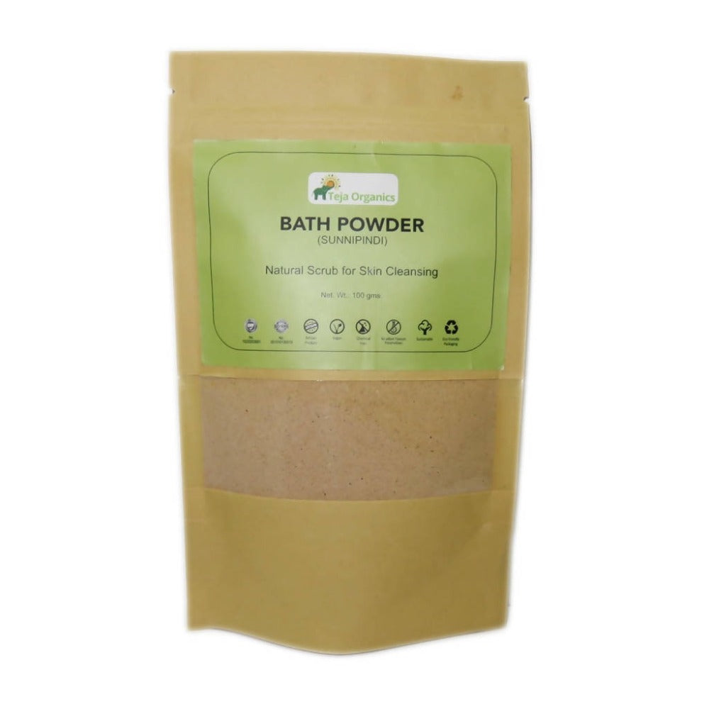 Image 1 of 100 gm / Pack of 1 for the product Teja Organics Bath Powder (Sunnipindi)