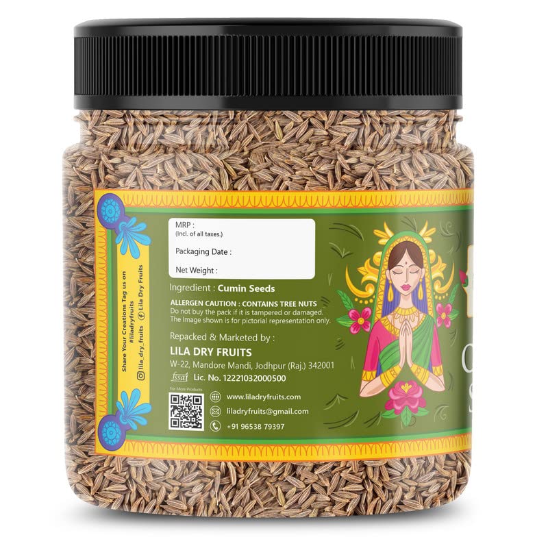 Image 4 of LILA DRY FRUITS Cumin Seeds 500 Grams
