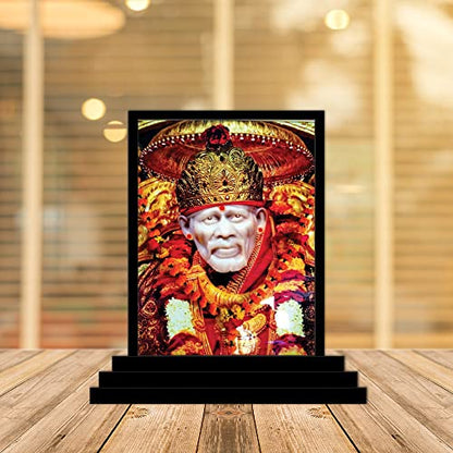 Image 5 of Lord Saibaba Wooden Idols Handcrafted Murti Decorative Showpiece for Living Rooms Traditional Statue for Gifting Relegious Figurine