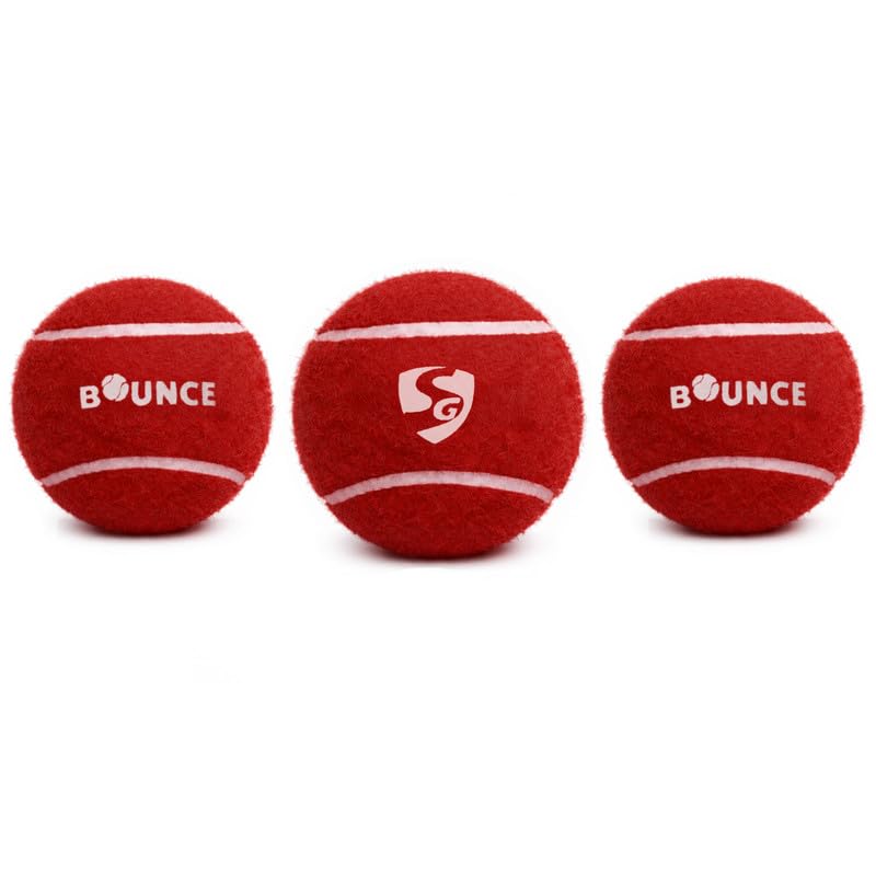 Image 1 of 3 for the product SG Heavy Tennis Cricket Ball – Power • Durability • Strong Bounce