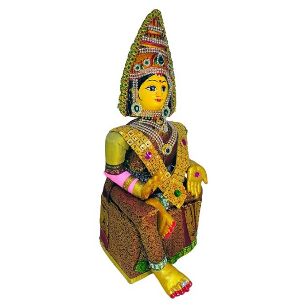 Image 2 of SRI YAGNAA - Varalakshmi Ammavari Decorated Doll - Multicolour