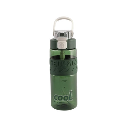 Image 4 of Green for the product Aarvi Decor Studio Bubble BPA-Free Plastic Water Bottle
