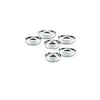 Image 1 of Default Title for the product neelam Stainless Steel J.K.Halwa Plate Set of 6, 9 cm