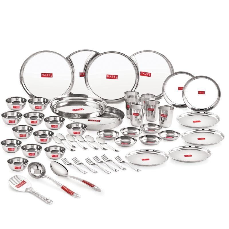 Image 15 of 51 / With Fork for the product HAZEL Stainless Steel Dinner Set