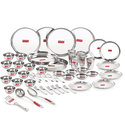 Image 15 of 51 / With Fork for the product HAZEL Stainless Steel Dinner Set