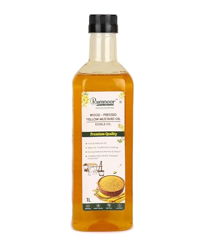 Image 2 of Ramnoor Pure Organic Wood Pressed Yellow Mustard Oil