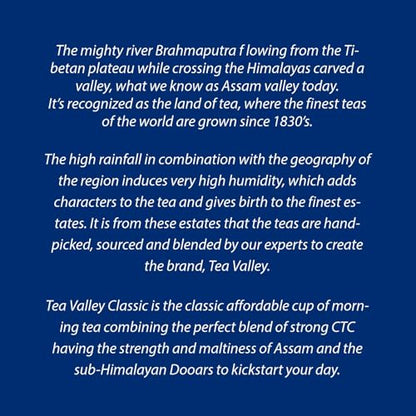 Image 6 of Tea Valley Truly Original Classic Tea 1kg | Black Tea | Kadak Chai | Premium CTC Blend | Pouch