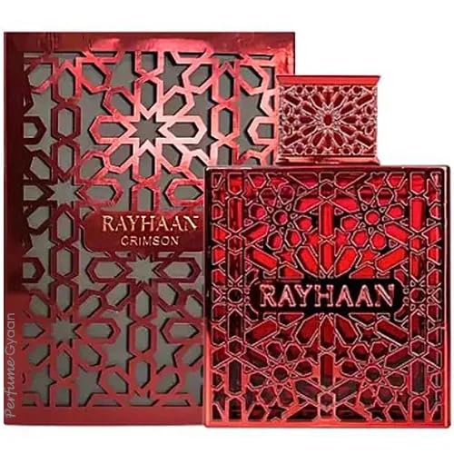 Image 4 of RAYHAAN Crimson Eau de Parfum Spray for Unisex –Luxury Arabian Perfume, Long Lasting EDP Fragrance, Premium Designer Red Bottle Scent, Rich Oriental Aroma for Men & Women