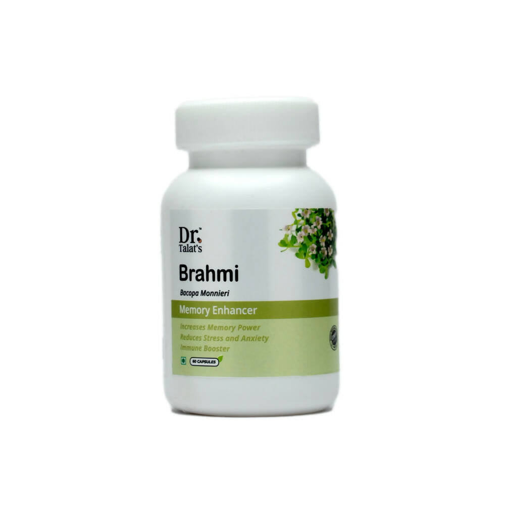 Image 1 of 60 caps / Veg for the product Dr. Talat's Brahmi Capsules