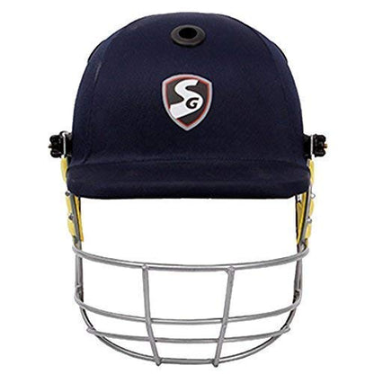 Image 7 of SG Kashmir Eco Cricket Kit, Full Size blazetech XL Cricket Helmet, x-Large, Blue