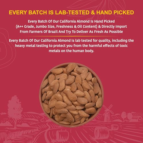 Image 6 of NUTTY ORGANICS California Almonds 250Gm