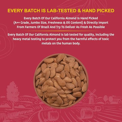 Image 6 of NUTTY ORGANICS California Almonds 250Gm