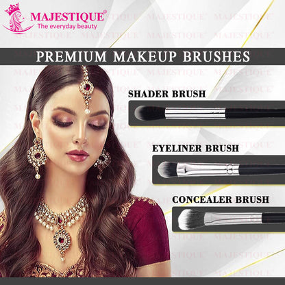 Image 5 of Majestique Face Brush Set Trio