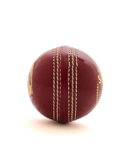 Image 4 of SG Cricket Ball Super 50 Red, Alum Tanned Leather, 200mm