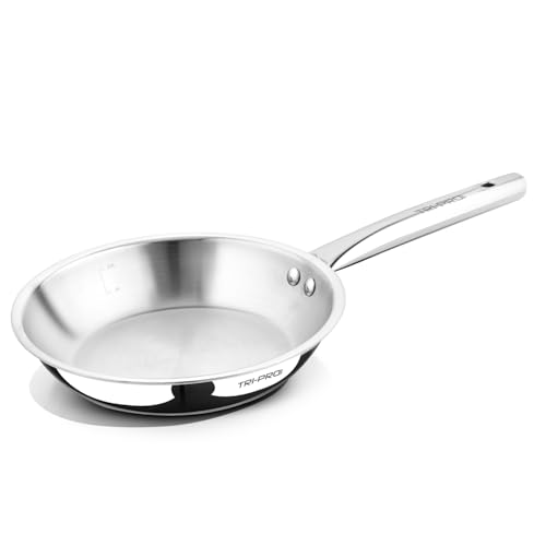 Image 1 of 22 CM / Frypan (New) for the product BERGNER TriPro Triply Stainless Steel Frypan/Skillet