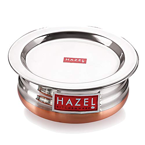 Image 7 of HAZEL Copper Bottom Uruli with Lid