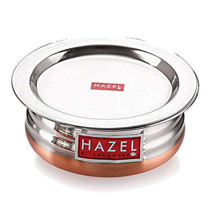 Image 7 of HAZEL Copper Bottom Uruli with Lid