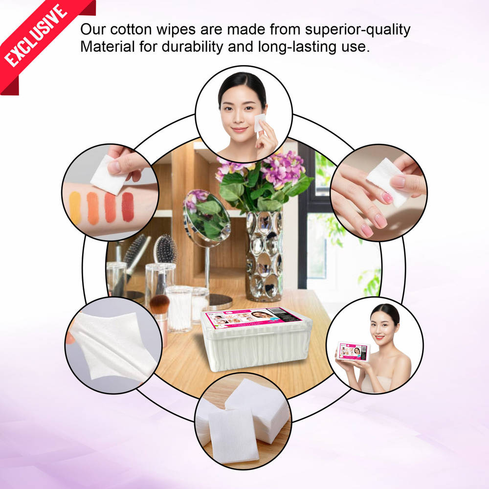 Image 7 of Majestique Ultra Thin Makeup Cotton Wipes