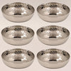 Image 1 of Default Title for the product Spillbox Hammered Halwa Plate-6
