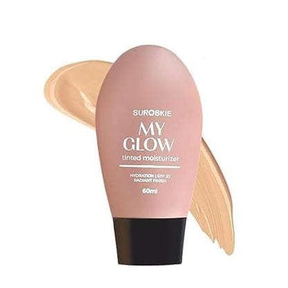 Image 1 of Pack of 1 for the product Suroskie My Glow Tinted Moisturizer, 60ml, Medium Shade, SPF 30, With Niacinamide and Natural Extracts