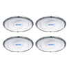 Image 1 of Default Title for the product neelam Stainless Steel Diamond Buffet Plates Set of 4, 17.5 cm