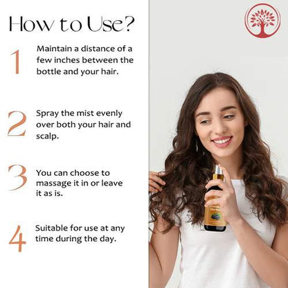 Image 2 of Ivory Natural Regrowth Hair Mist, Boost Hair Growth, Strengthen Follicles, and Restore Shine