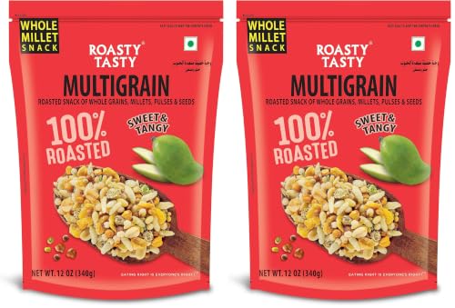 Image 1 of Default Title for the product Roasty Tasty Multigrain Diet Mixture - 340 G (Pack of 2)