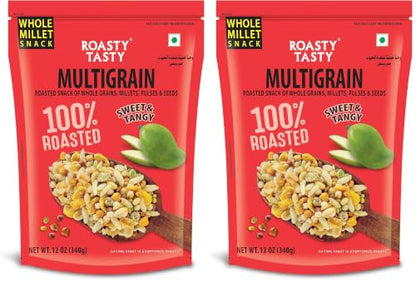Image 1 of Default Title for the product Roasty Tasty Multigrain Diet Mixture - 340 G (Pack of 2)