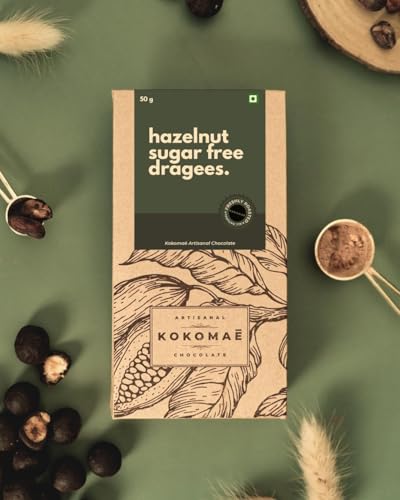 Image 3 of KOKOMAE Sugar Free Hazelnut Dragées 50g