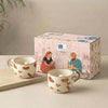 Image 1 of Default Title for the product ExclusiveLane Puppy Surprise 3D Animal Ceramic Coffee Mugs Set of 2 200 ml