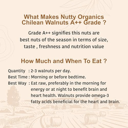 Image 4 of NUTTY ORGANICS Dried Walnut 500 Gm