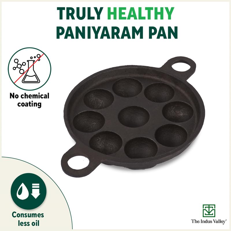 Image 17 of The Indus Valley Cast Iron Paniyaram Pan