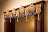 Image 1 of Default Title for the product Divyakosh Handcrafted Peacock Lotus Toran Door Hanging 40 Inch | Traditional Indian Bandarwal for Home Entrance, Pooja Room, Diwali, Wedding & Festive Decoration