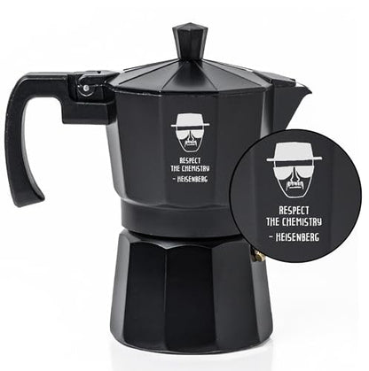 Image 1 of Default Title for the product Sipologie Roma Moka Pot Black 180 ml