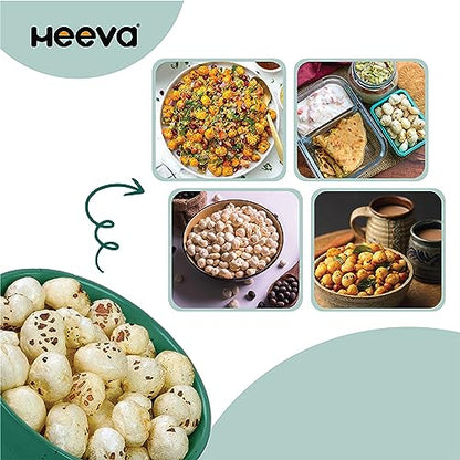 Image 3 of Heeva Roasted Makhana Cream n Onion Flavour 100g Pack of 4