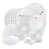 Image 1 of Default Title for the product Cello Opalware Dazzle Series Lush Fiesta Dinner Set, 49Pcs
