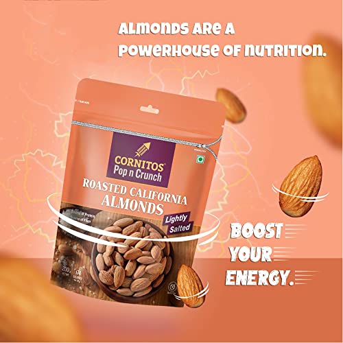 Image 4 of Cornitos Roasted Almonds, Lightly Salted, 200g