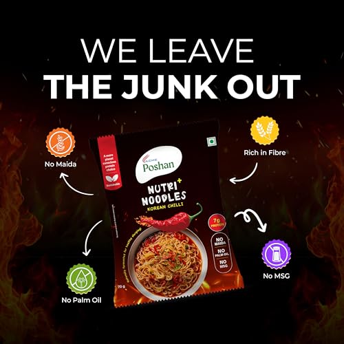 Image 6 of ACME Poshan Nutri+ Noodles Pack of 6 (70g each)