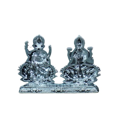 Image 2 of Dista Silvers Antique Lakshmi Ganesh Idol, 20g