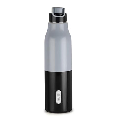 Image 7 of Grey / 680 ml for the product Cello Puro Steel-X Felix Insulated Water Bottle