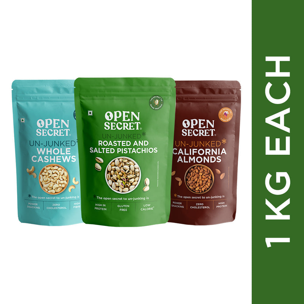 Image 1 of Open Secret Premium Assorted Nuts Combo - (1Kg each)