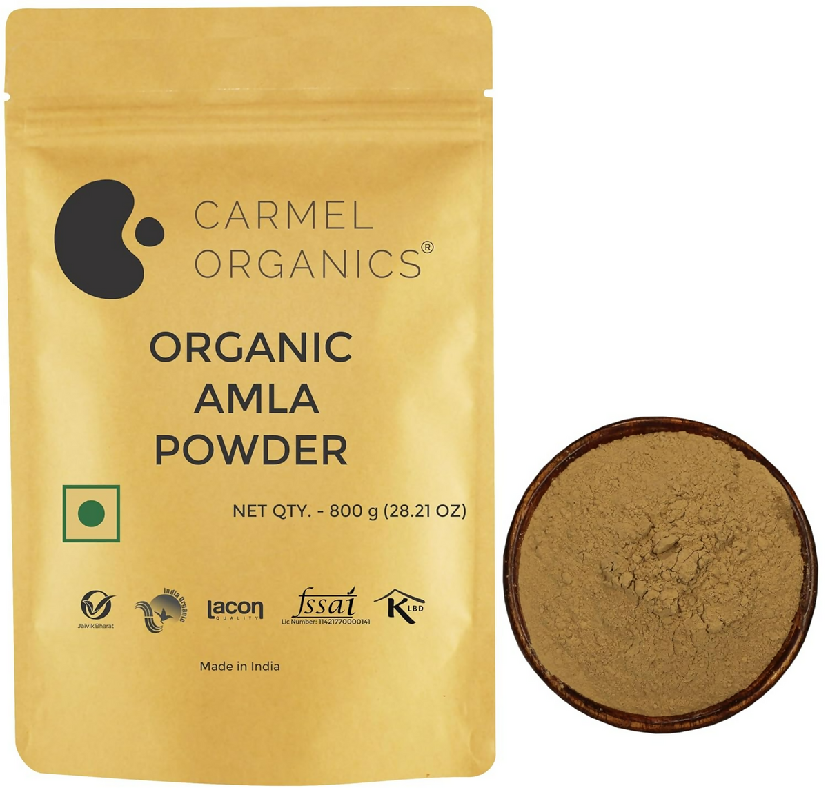 Image 1 of Carmel Organics Amla Fruit Powder